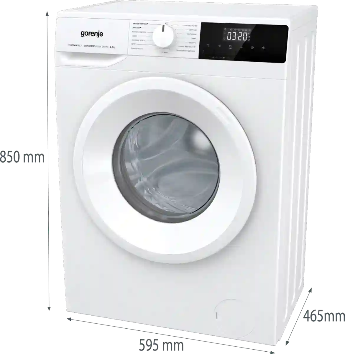 Стиральная машина GORENJE W1NHPI60SCS