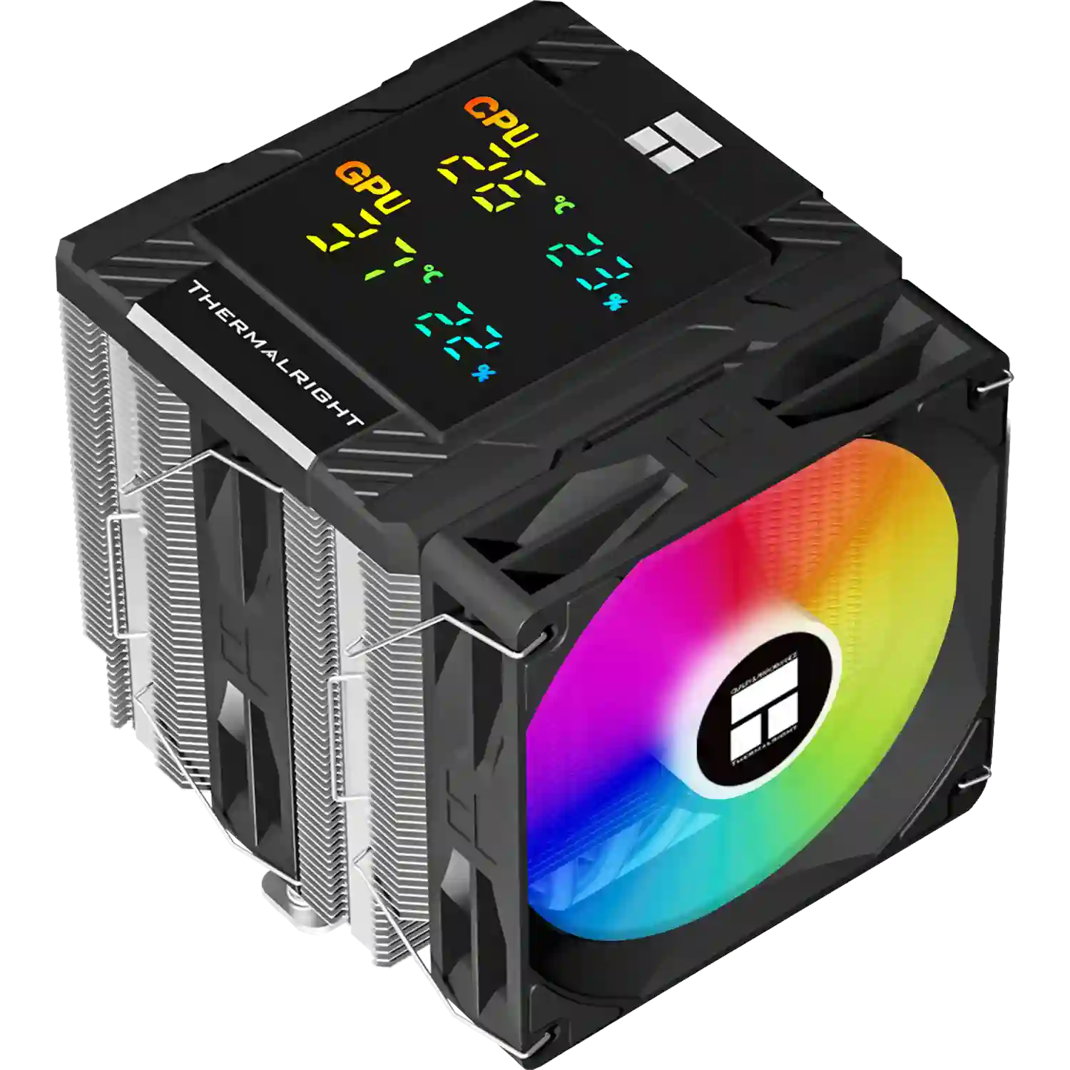 

Кулер для процессора THERMALRIGHT Peerless Assassin 120 Digital ARGB Black (PA120-DG-BL-ARGB)