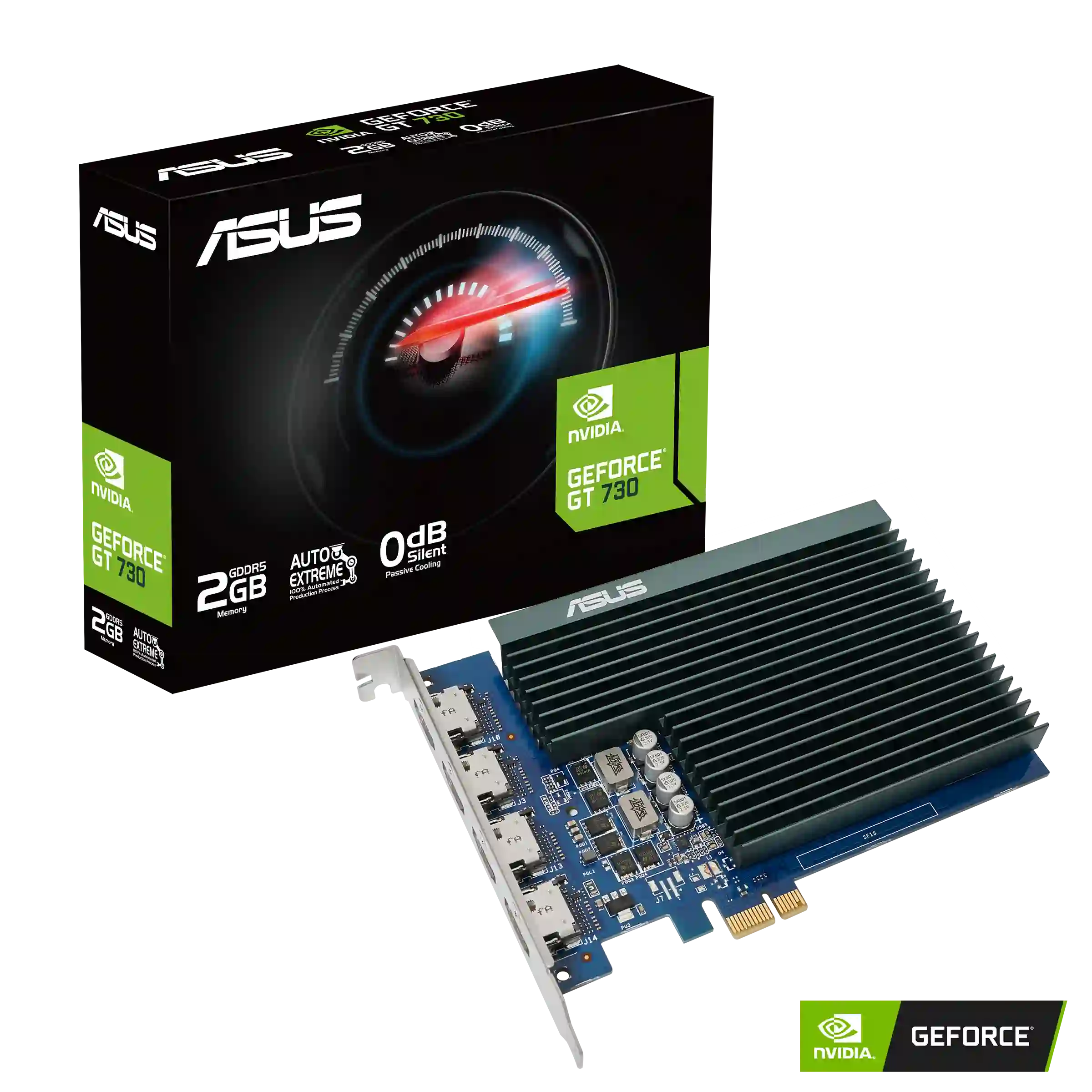 Видеокарта ASUS GeForce GT730 4H SL 2GD5 2Gb (90YV0H20-M0NA00)