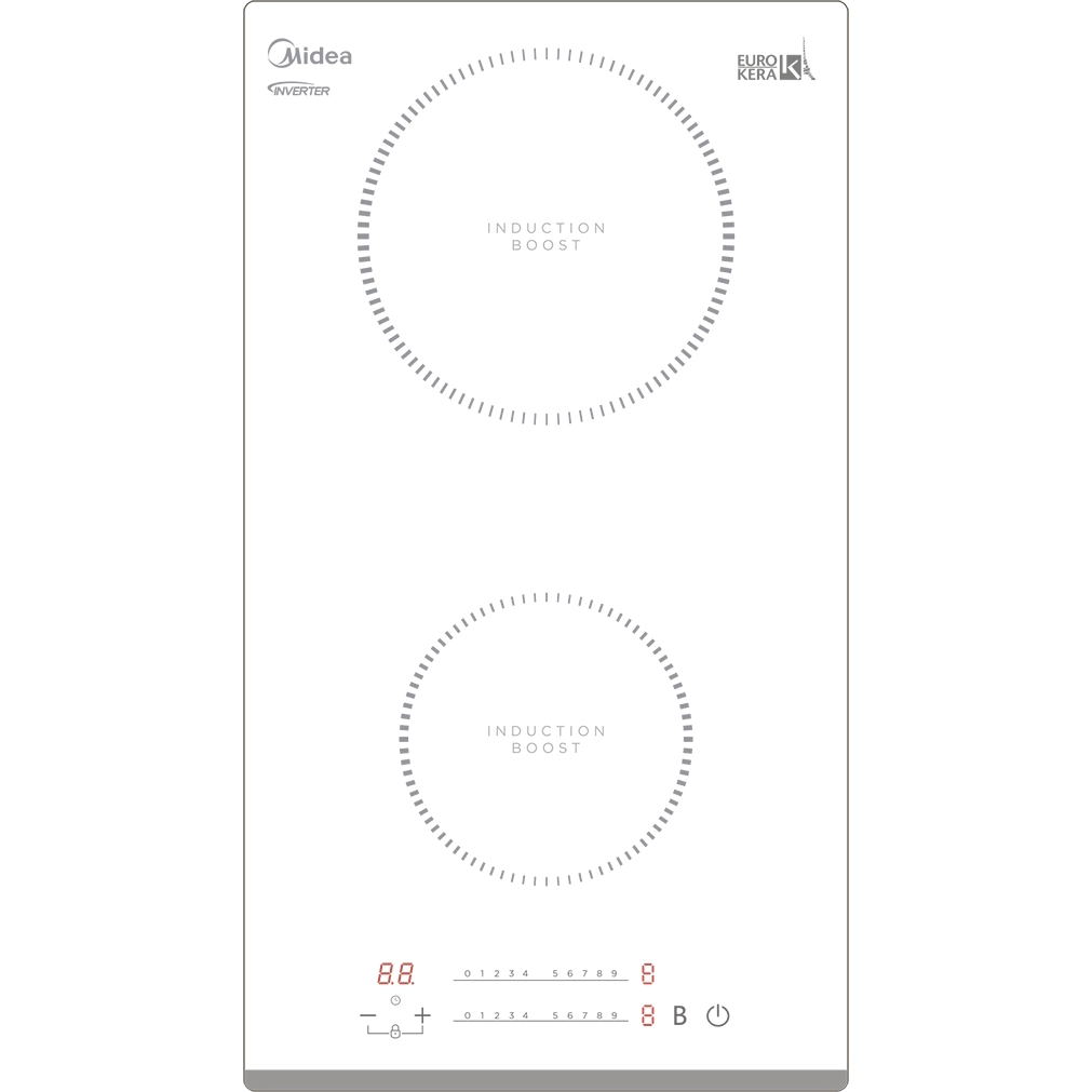 Встраиваемая индукционная панель MIDEA MIH32730FW встраиваемая варочная панель индукционная jacky s jh ib66