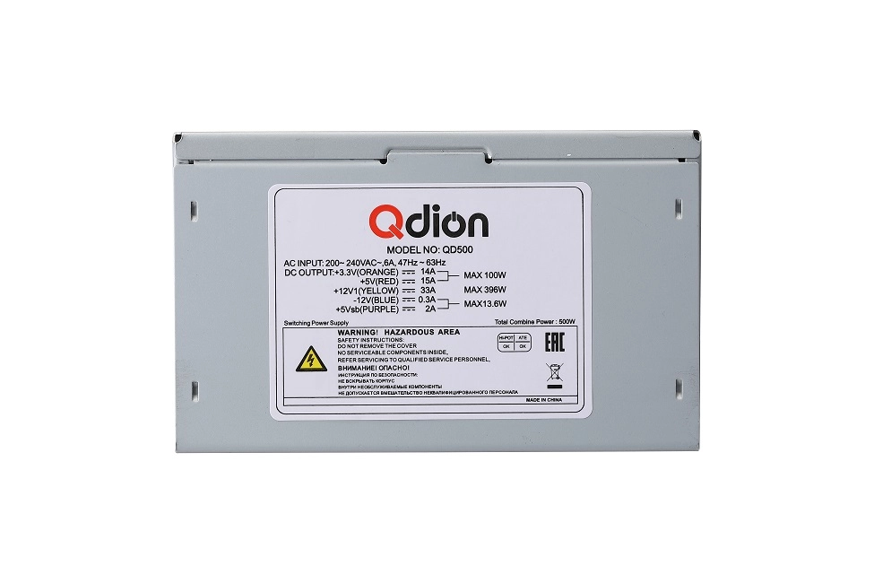 Блок питания для ПК FSP QDION ATX 500W (QD500)