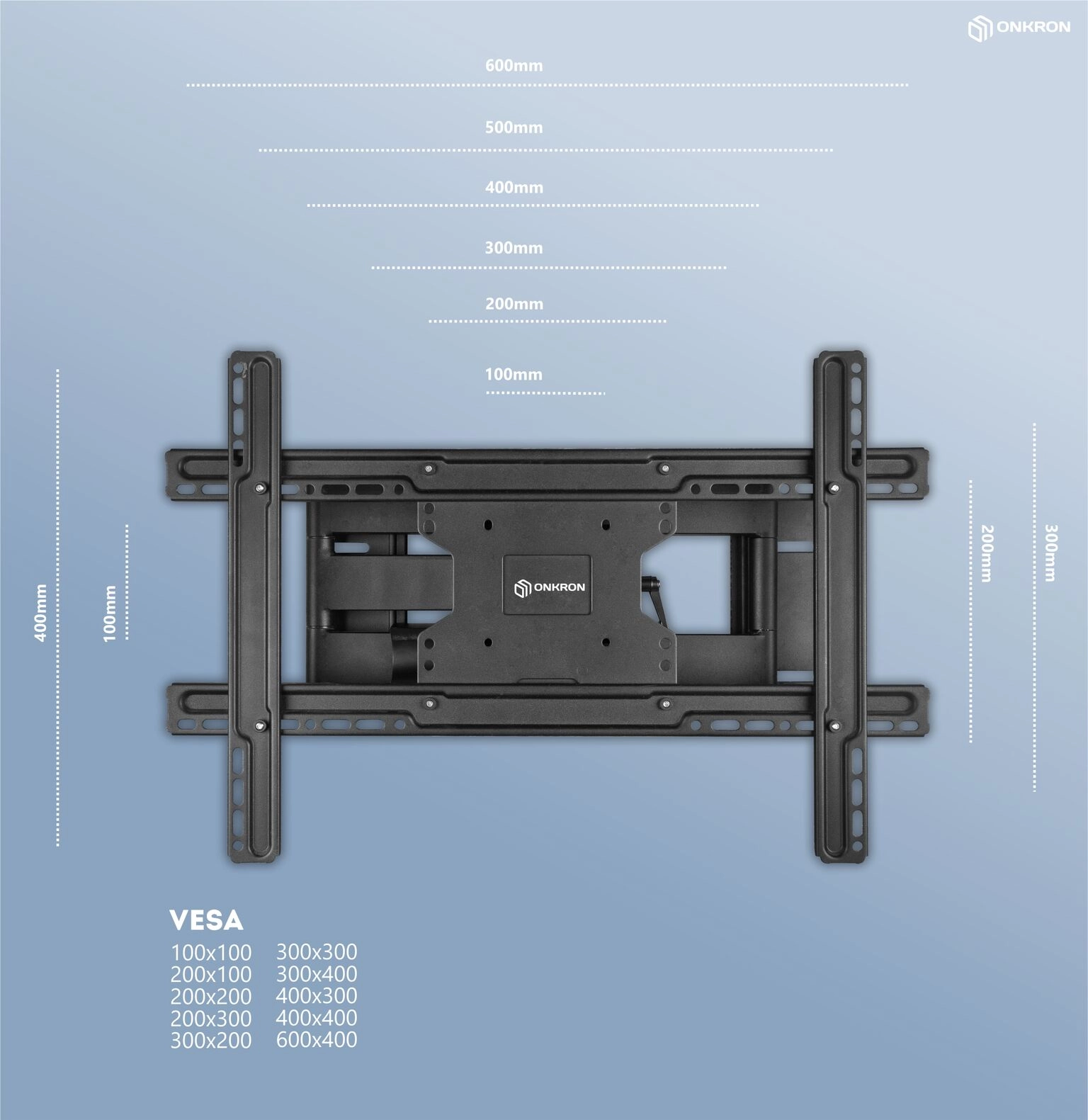 Кронштейн ONKRON M7L 40-75''