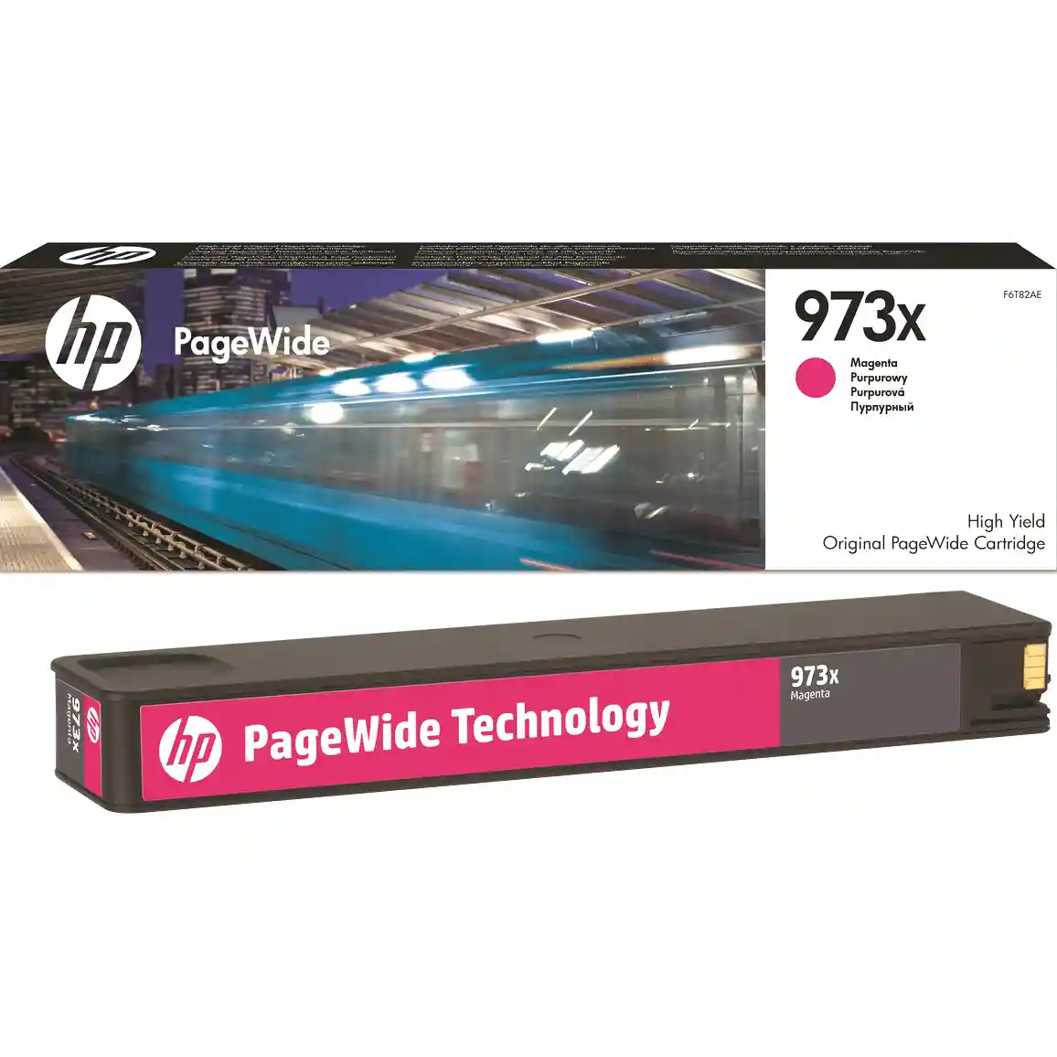 Картридж для струйного принтера HP 973X Magenta (F6T82AE)