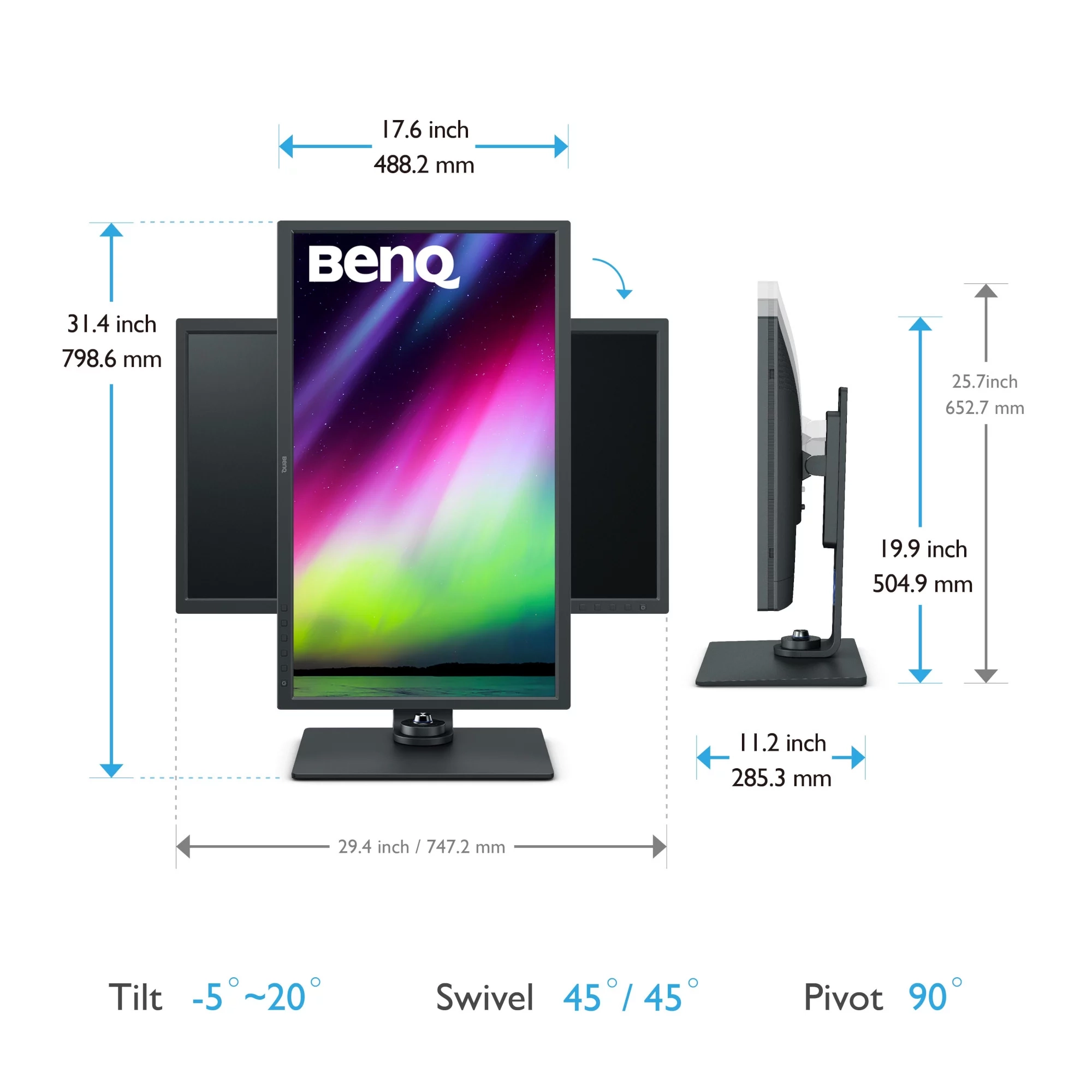 Монитор BENQ PhotoVue 31.5" (SW321C)