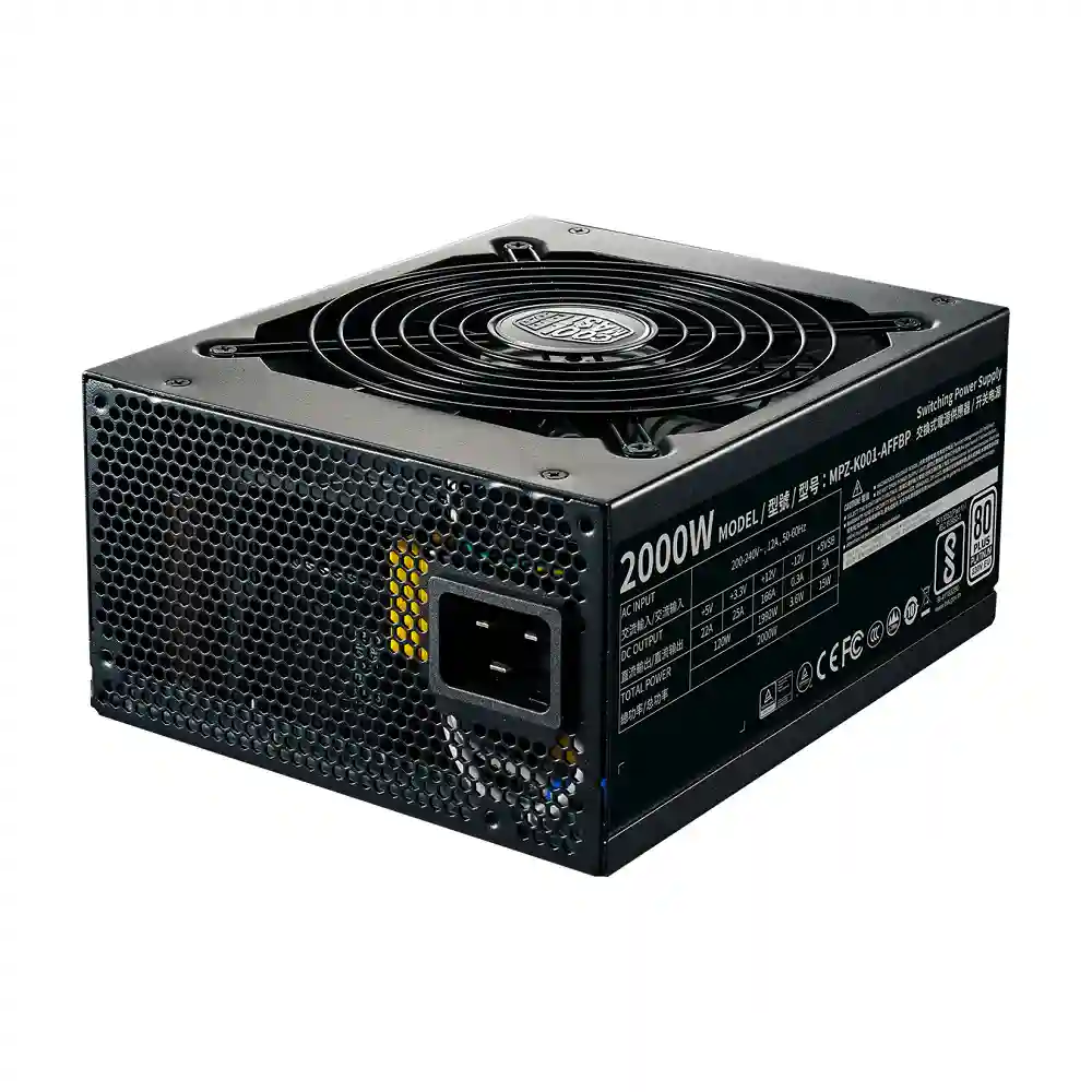 Блок питания для ПК COOLER MASTER M2000 Platinum 2000W (MPZ-K001-AFFBP-EU)