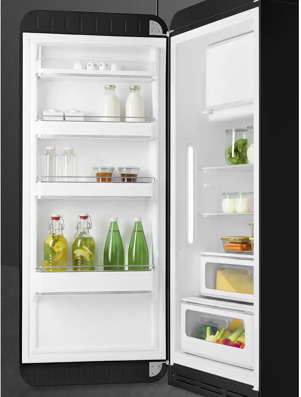 Холодильник SMEG FAB28LBL5, черный