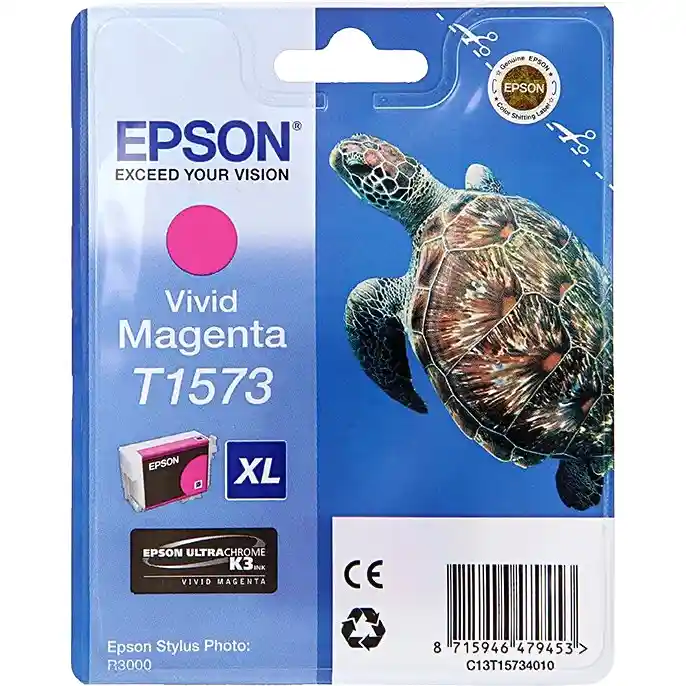 Картридж для струйного принтера EPSON T1573 Vivid Magenta (C13T15734010) PI