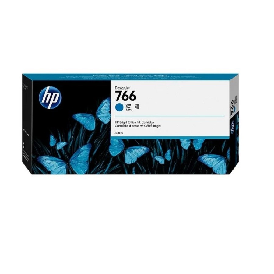 Картридж для струйного принтера HP 766 Cyan (P2V89A)