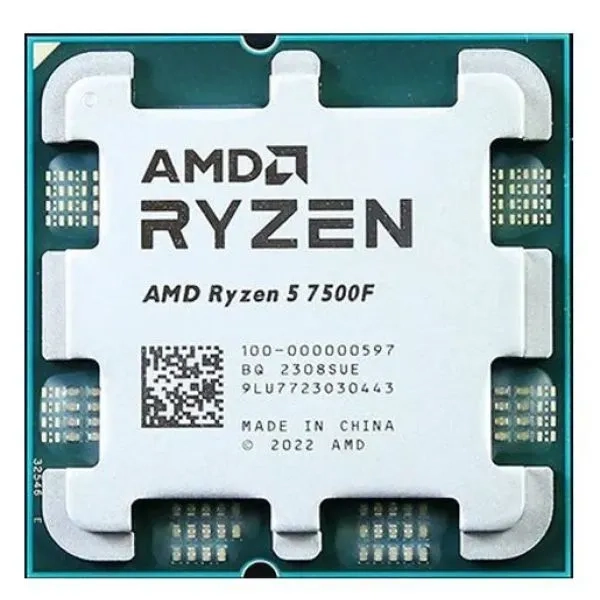 Процессор для ПК AMD Ryzen 5 7500F AM5 OEM (100-000000597)