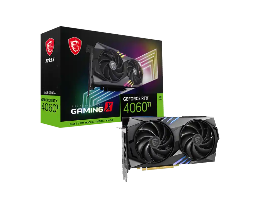 Видеокарта MSI GeForce RTX 4060 Ti Gaming 8GB