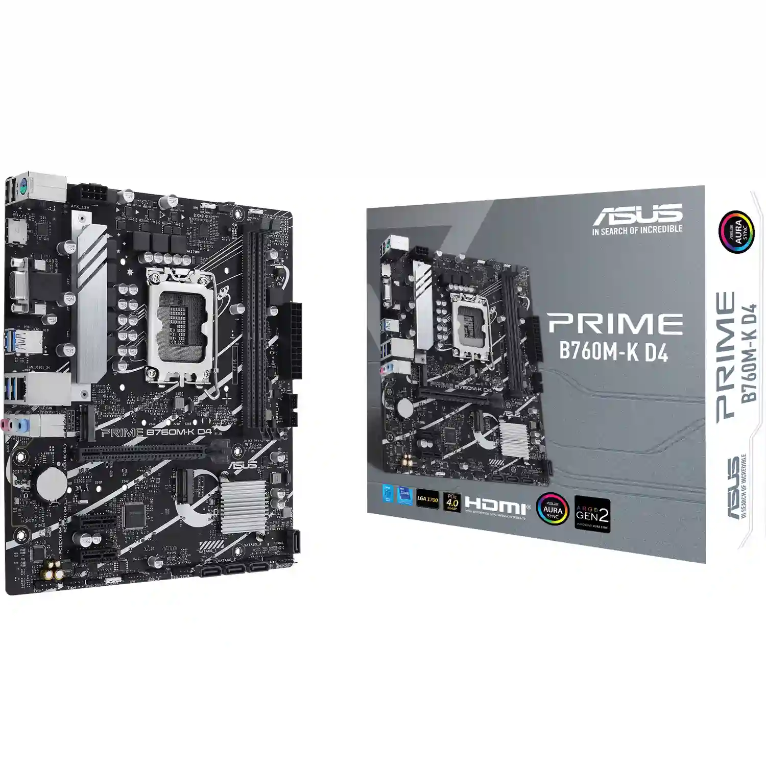 Материнская плата ASUS PRIME B760M-K D4 (90MB1DS0-M1EAY0)