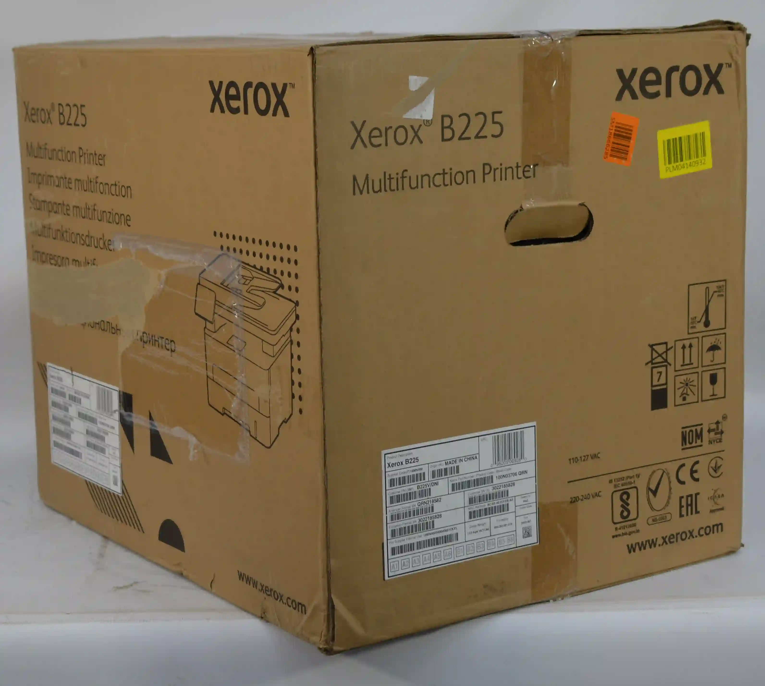 МФУ лазерное XEROX B225 (B225V_DNI) k8 000006666