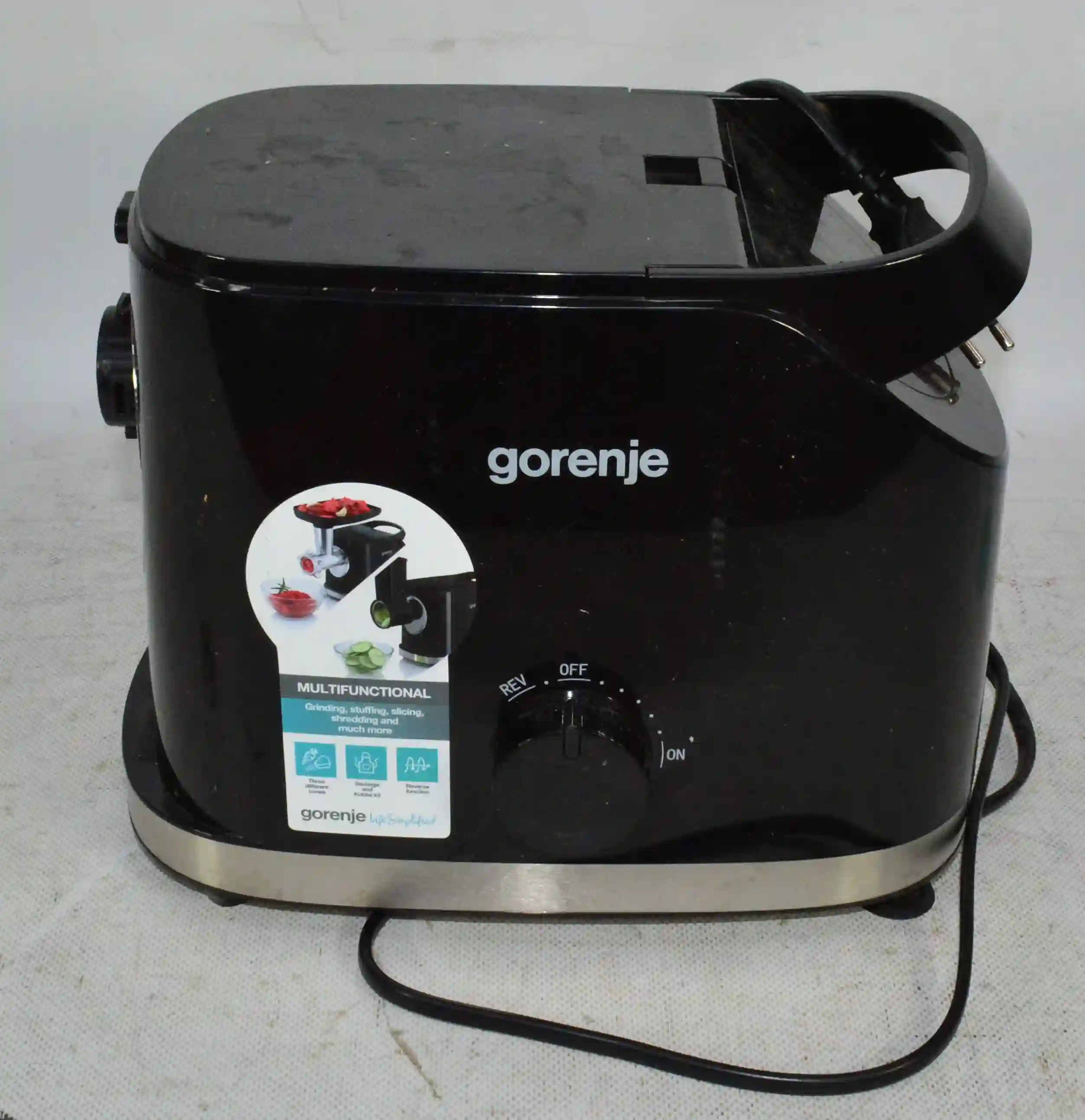Мясорубка GORENJE MG1802B, черная k6 000014311