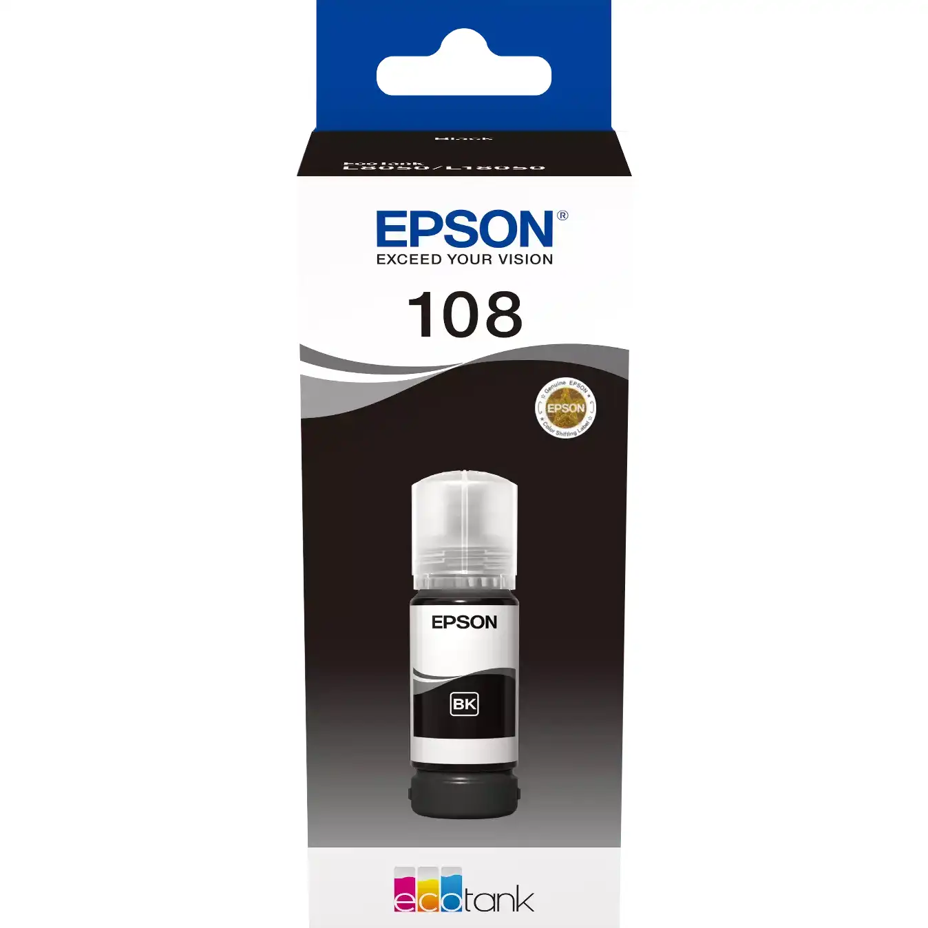 Чернила EPSON 108 Black (C13T09C14A)