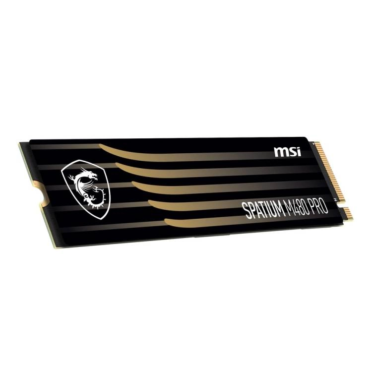 Внутренний SSD диск MSI Spatium M461 4TB, M.2 (S78-440R030-P83)