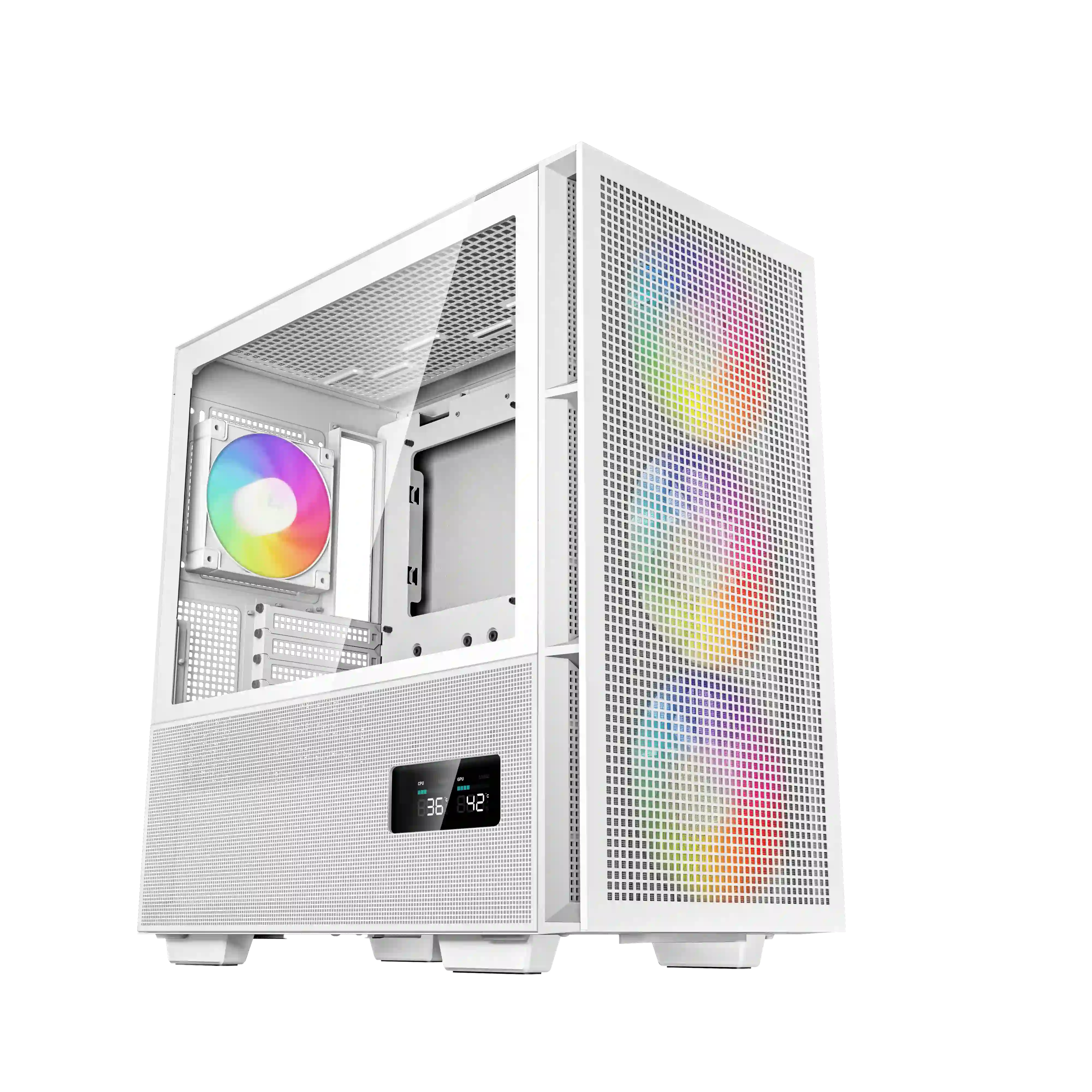 Корпус для ПК без БП DEEPCOOL CH560 ARGB Digital White (R-CH560-WHAPE4D-G-1)