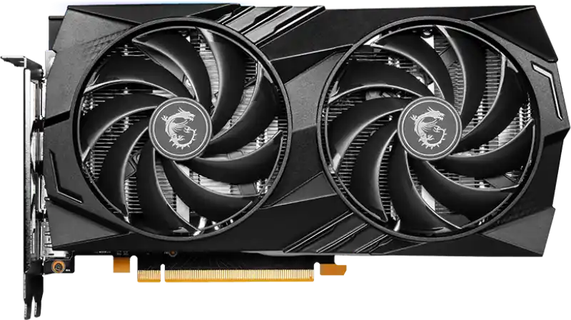 Видеокарта MSI GeForce RTX 4060 Gaming X 8G видеокарта sapphire pulse radeon rx 550 1206mhz pci e 3 0 4096mb 7000mhz 128 bit dvi hdmi hdcp 11268 01 20g