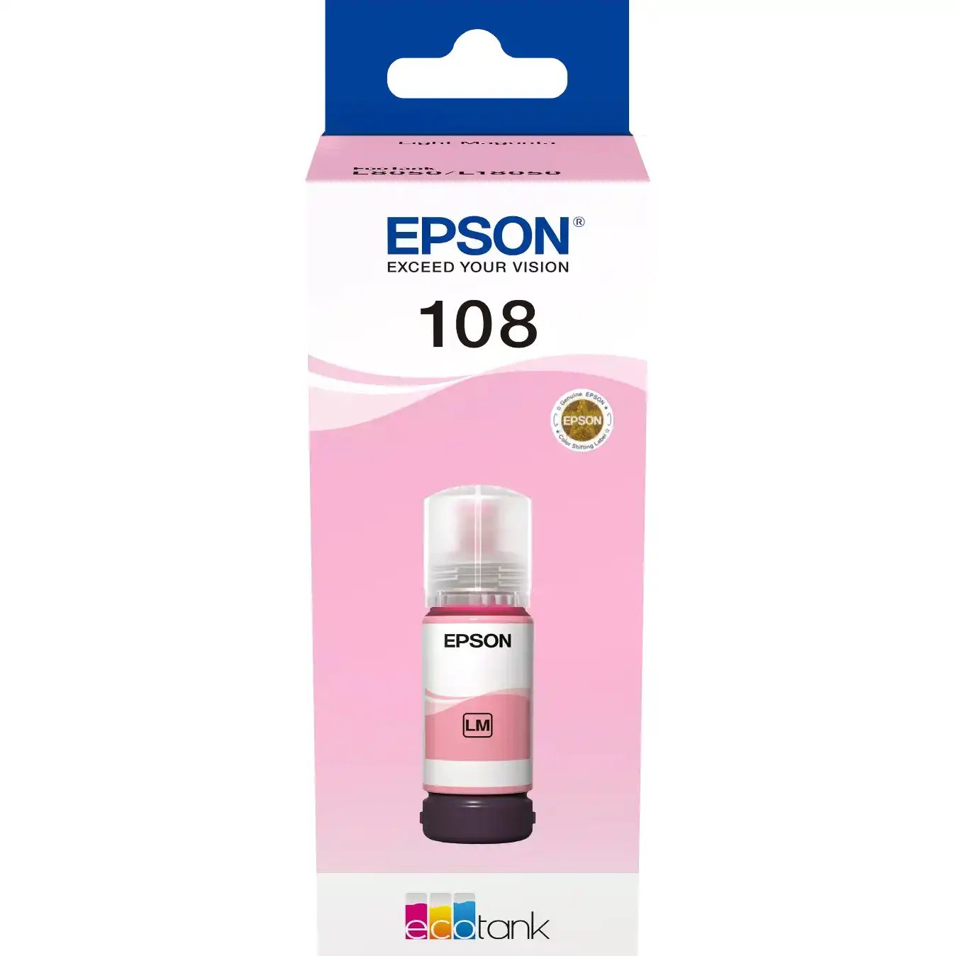 Чернила EPSON 108 Light Magenta (C13T09C64A)