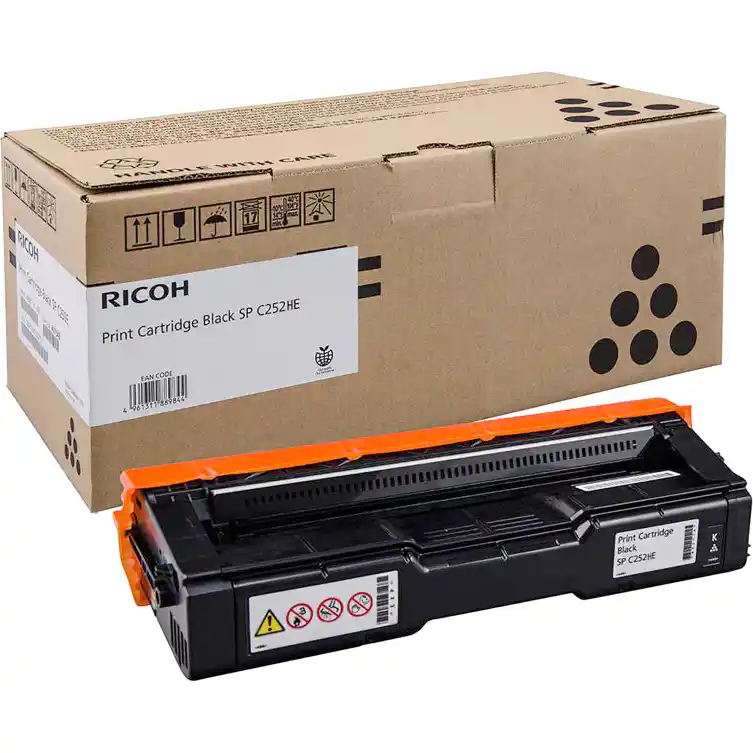 Картридж для лазерного принтера RICOH SP C252HE Black (407716) картридж для лазернего принтера ricoh sp c310e пурпурный оригинал