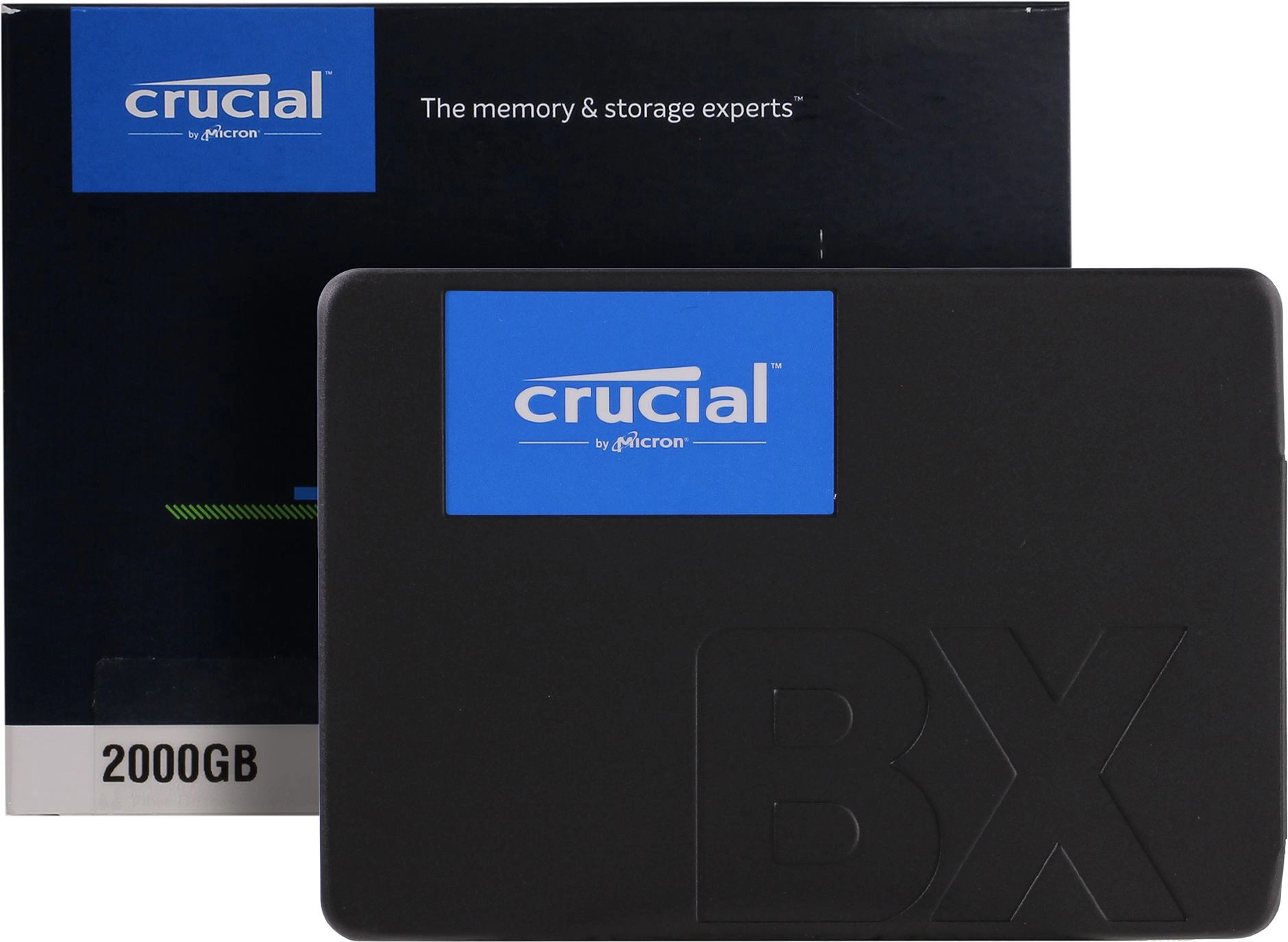 Внутренний SSD диск CRUCIAL BX500 2TB, SATA3, 2.5