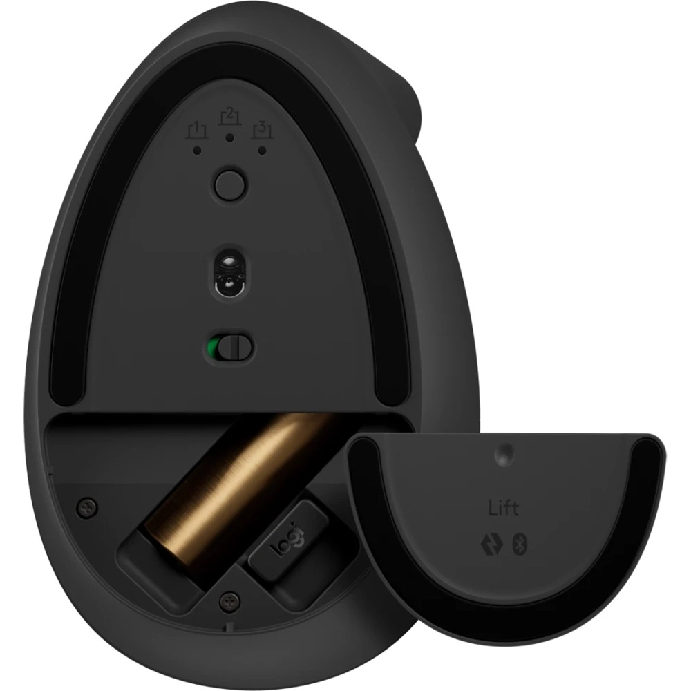 Мышь беспроводная LOGITECH Lift Vertical Black (910-006473)