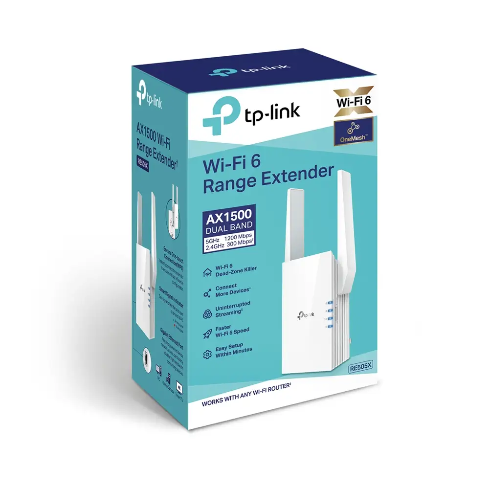 Усилитель беспроводного сигнала TP-LINK RE505X Range Extender AC1500