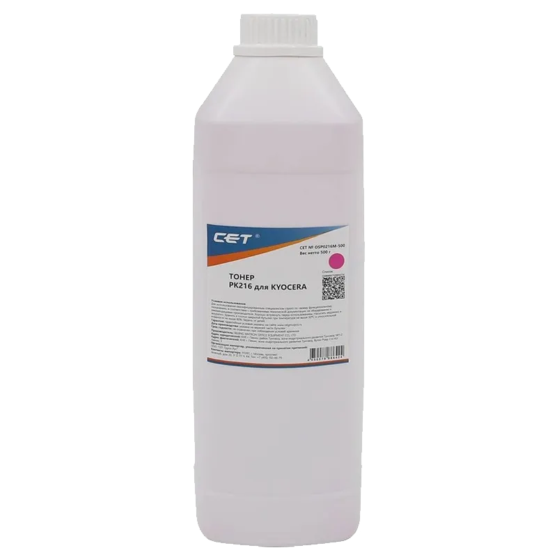 Тонер CET PK216 для KYOCERA TASKalfa 3253ci (Japan) Magenta (OSP0216M-500)