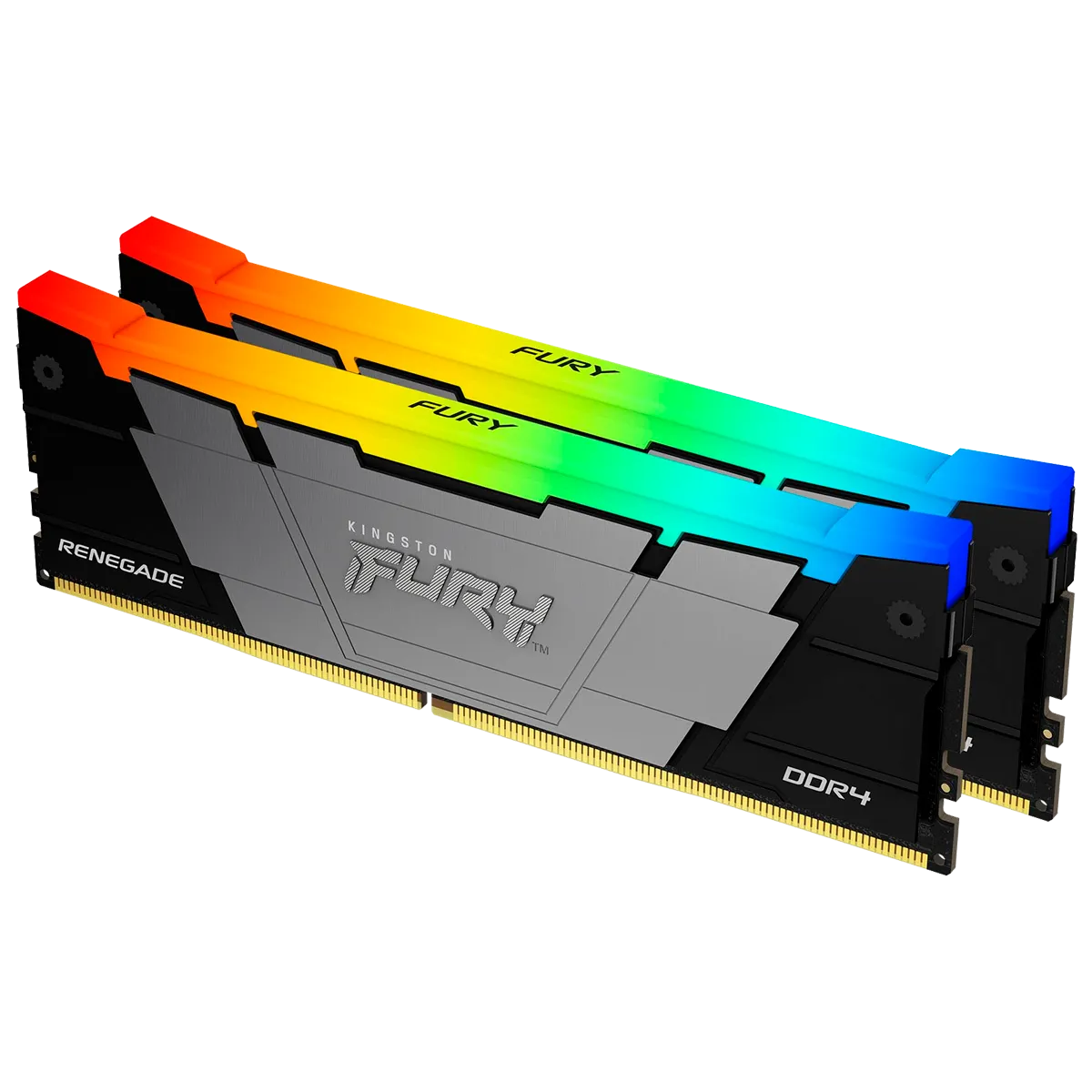 Оперативная память KINGSTON FURY Renegade RGB DIMM DDR4 16GB (2x8GB) 3200 MHz (KF432C16RB2AK2/16)