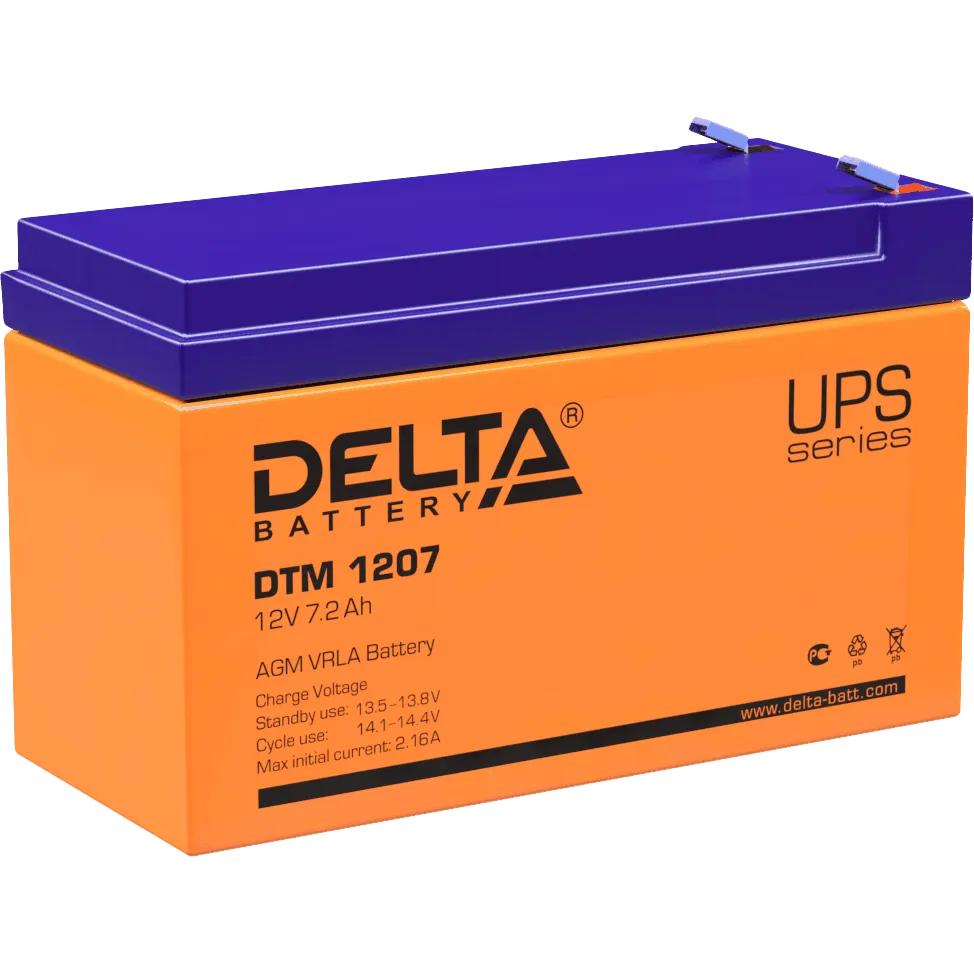 Аккумуляторная батарея DELTA DTM 1207