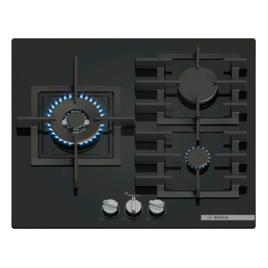 Встраиваемая газовая панель BOSCH PPC6A6I40O Serie 6, чёрная k6 000119543