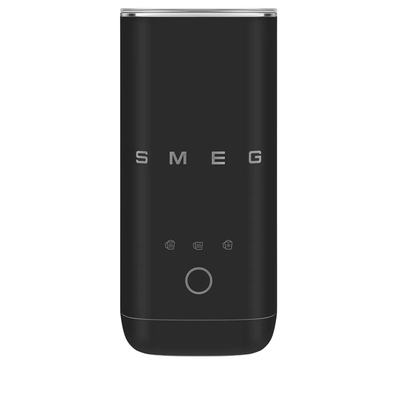 Капучинатор SMEG MFF02BLMEU, чёрный матовый