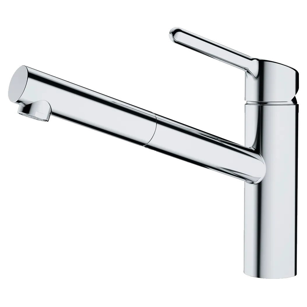 Смеситель FRANKE Orbit с выдвижным изливом, хром (115.0623.055)