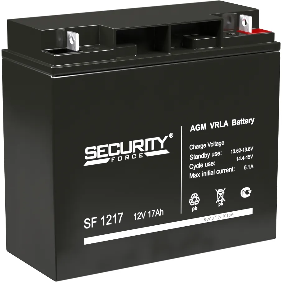Аккумуляторная батарея SECURITY FORCE SF 1217