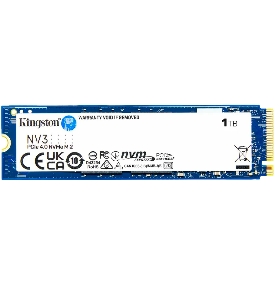 Внутренний SSD диск KINGSTON NV3 1TB, M.2 (SNV3S/1000G)
