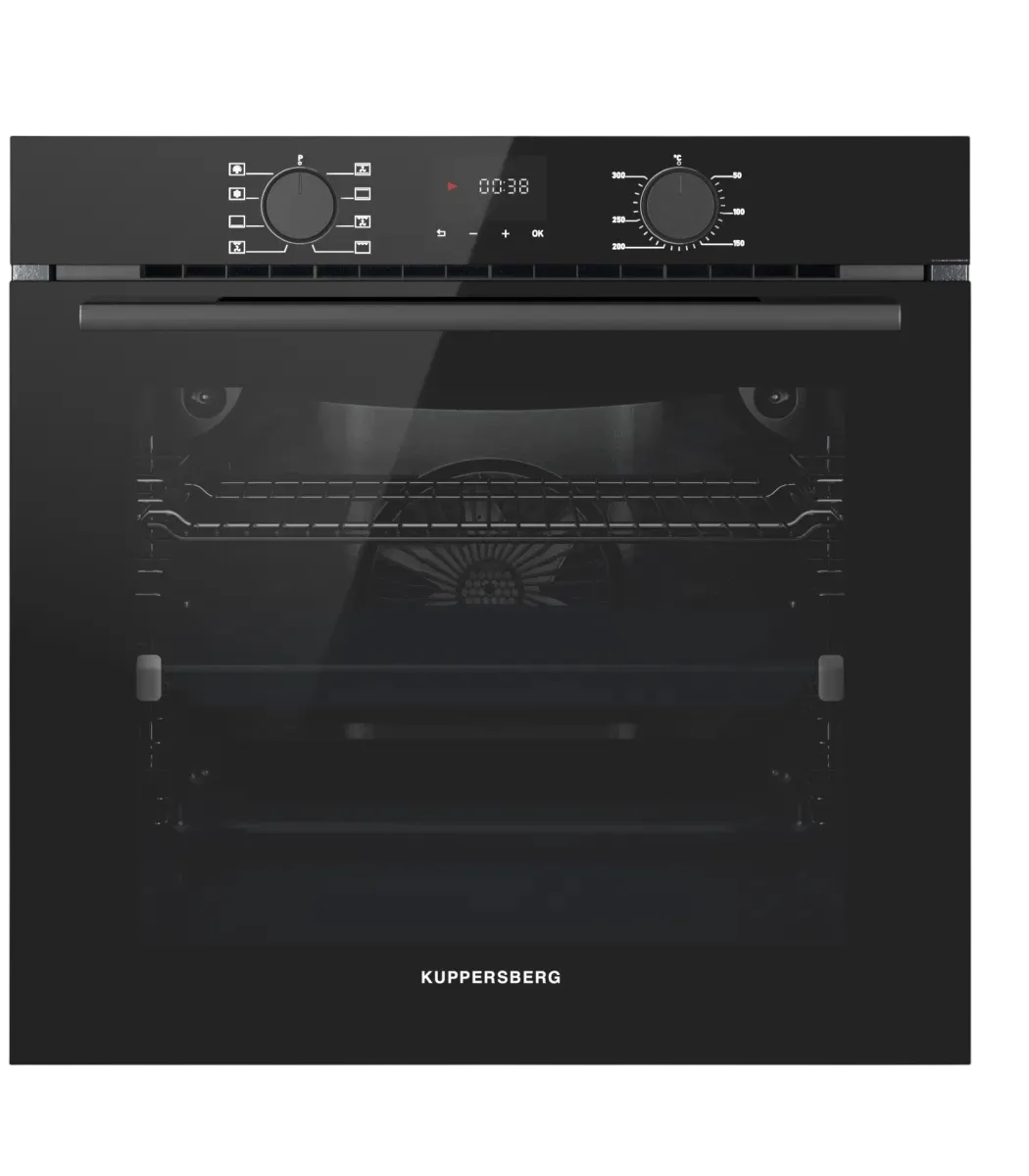 Встраиваемый духовой шкаф KUPPERSBERG HF 608 Black
