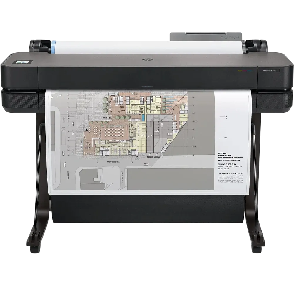 Плоттер струйный HP DesignJet T630 (5HB11D)