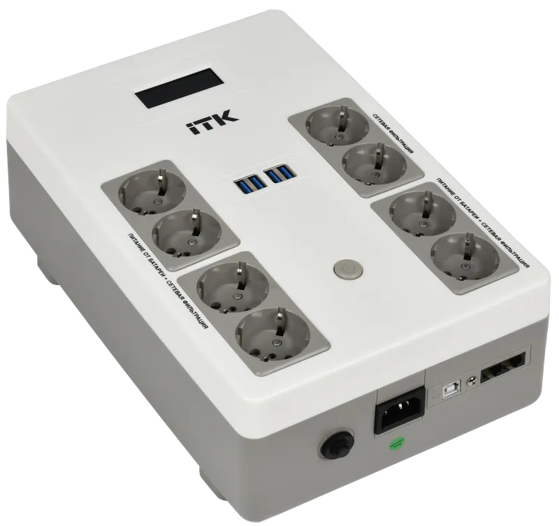 ИБП ITK ELECTRA ST8 (EST8-600VA-1-001)