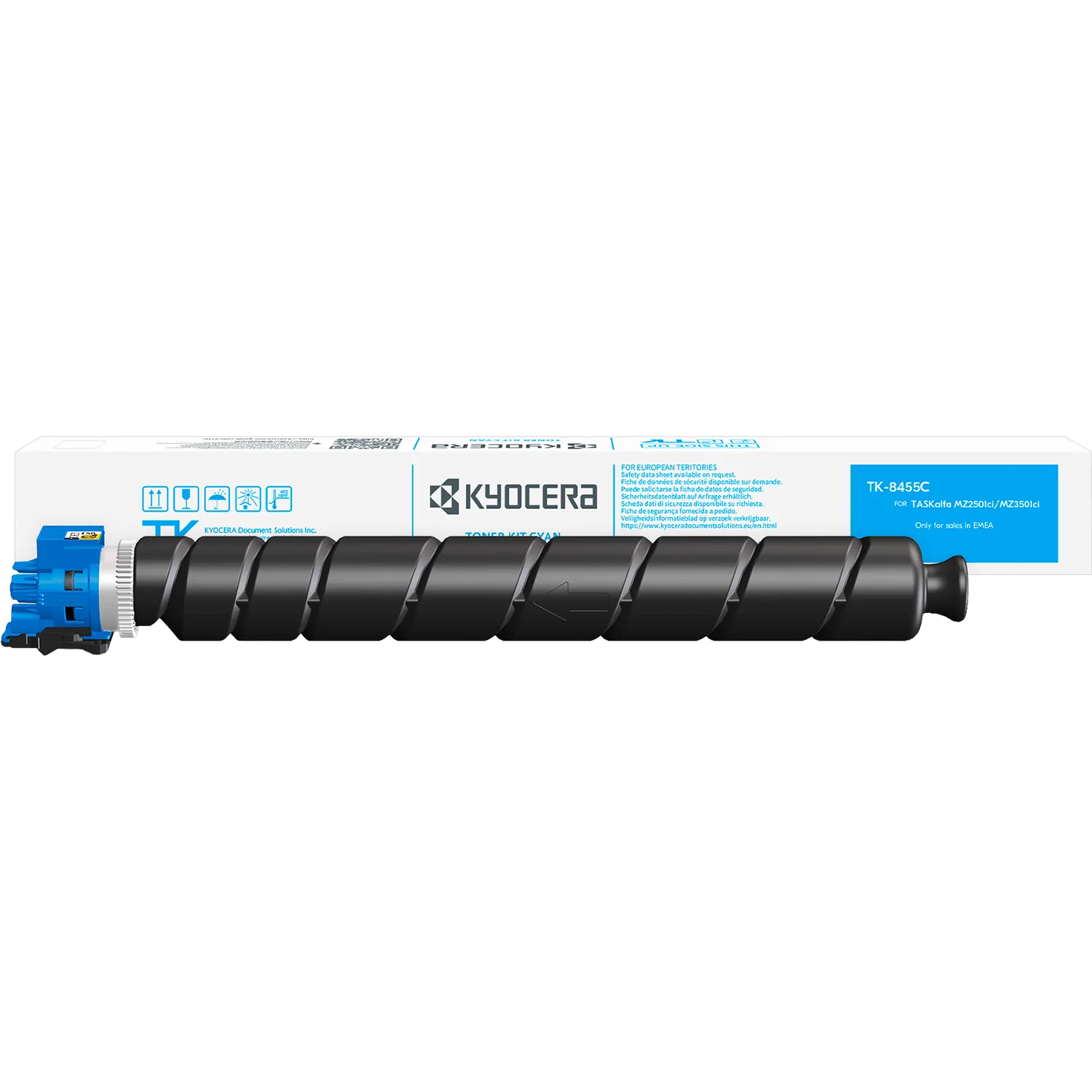 Тонер-картридж для лазерного принтера KYOCERA TK-8455C Cyan (1T0C2MCNLC)