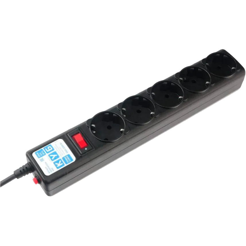 Сетевой фильтр POWER CUBE SPG5-C3 3,0 м Black Graffite