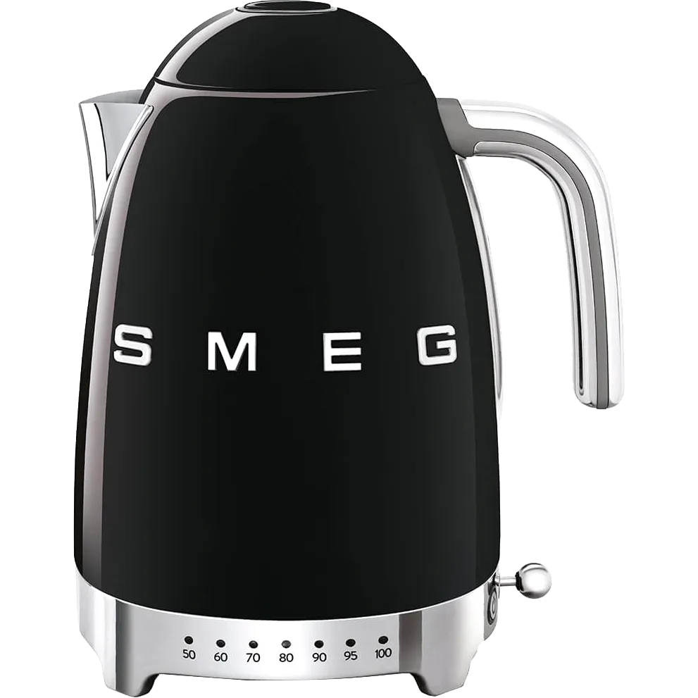 Чайник электрический SMEG KLF04BLEU, черный
