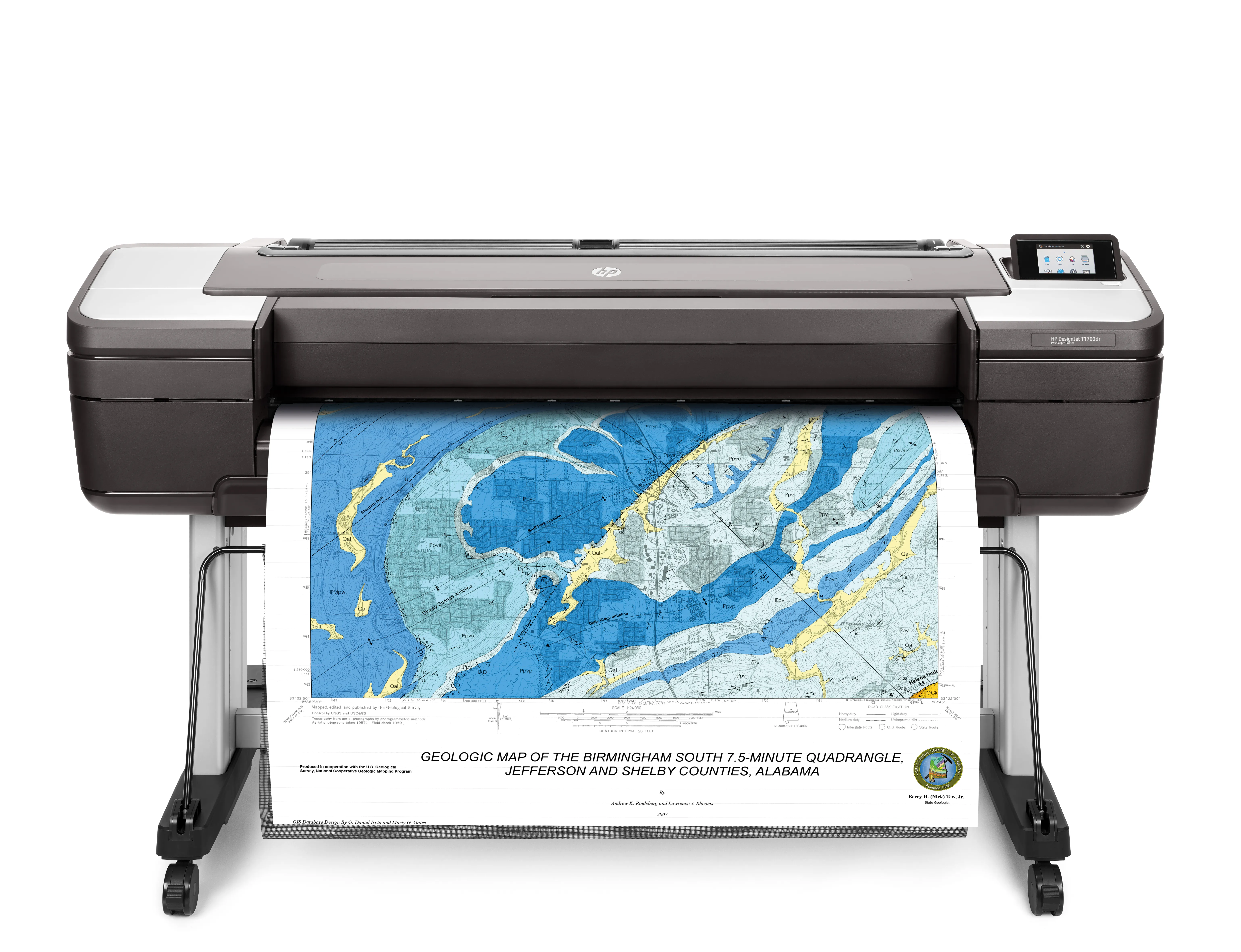 Плоттер струйный HP DesignJet T1700 (1VD87A)