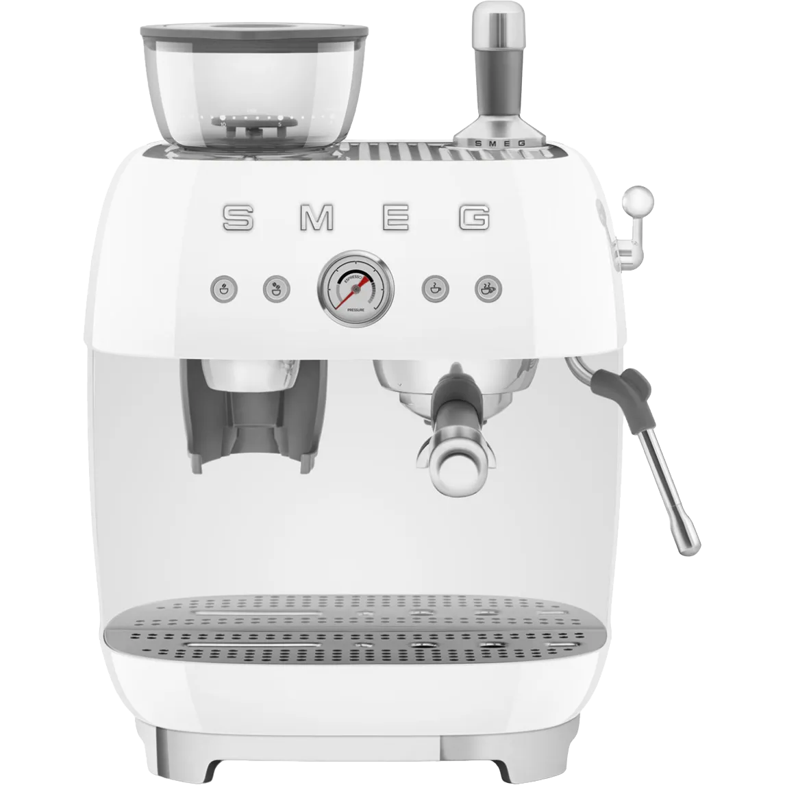 Кофеварка SMEG EGF03WHEU, белая