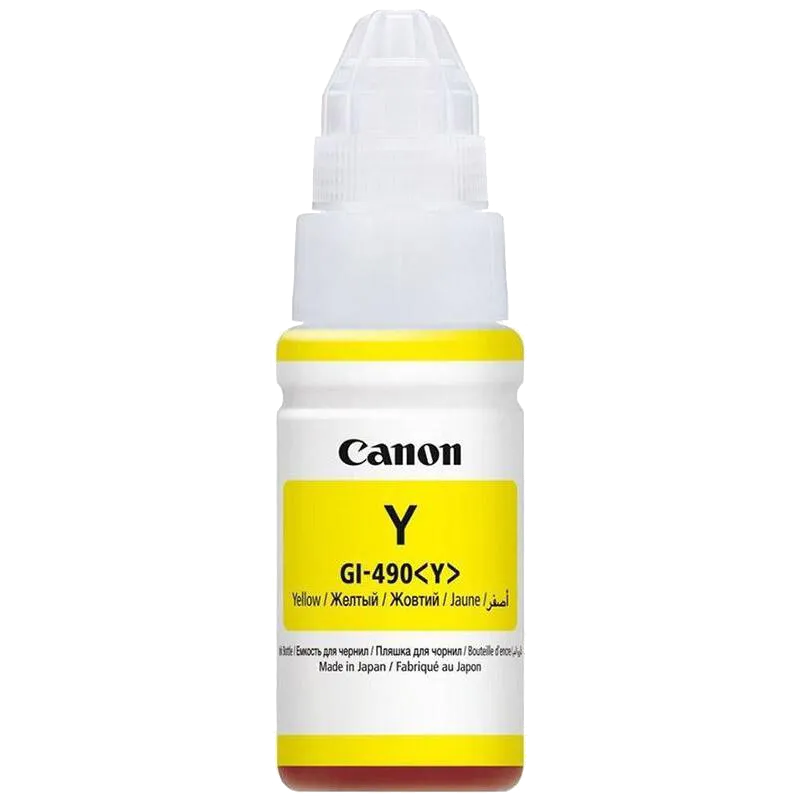 Чернила CANON GI-490 Yellow (0666C001) PI