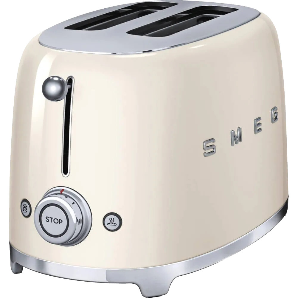 Тостер SMEG TSF01CREU, кремовый