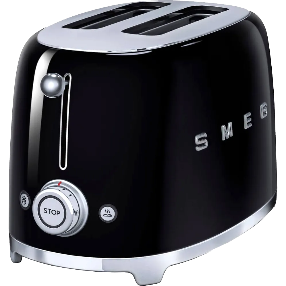Тостер SMEG TSF01BLEU, черный