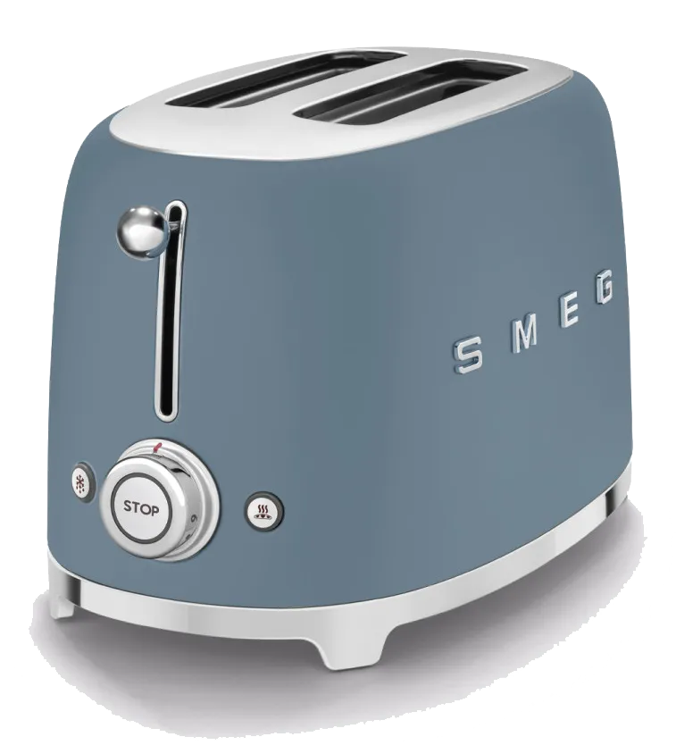 Тостер SMEG TSF01SBMEU, синий шторм