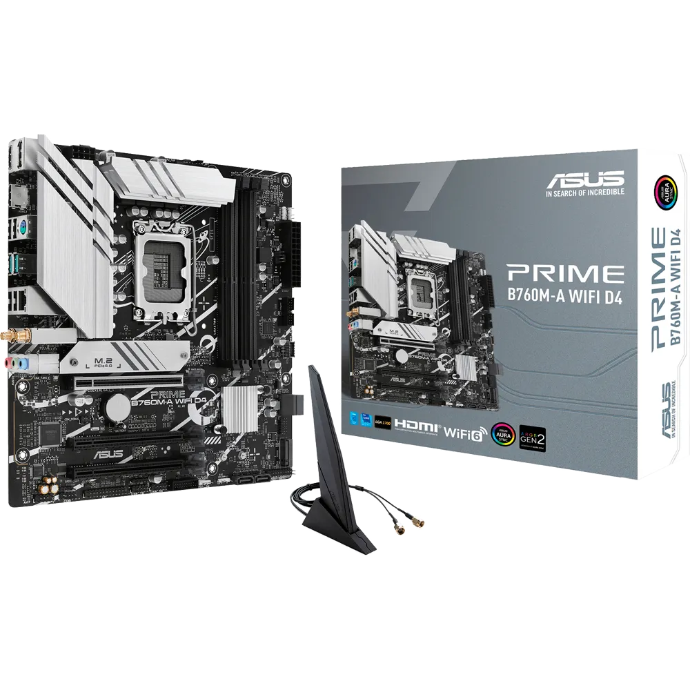 Материнская плата ASUS PRIME B760M-A WiFi D4 (90MB1CX0-M1EAY0)