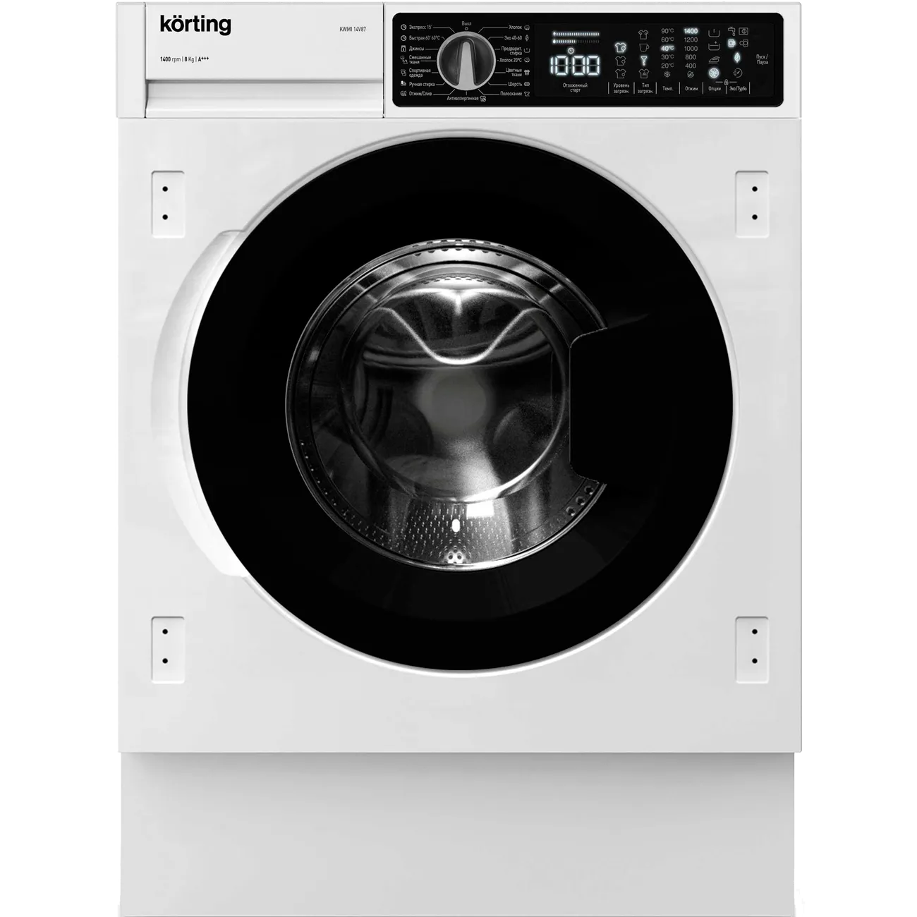 Встраиваемая стиральная машина KORTING KWMI 14V87