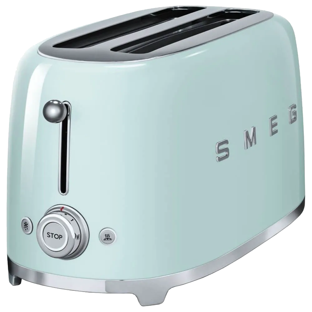 Тостер SMEG TSF02PGEU, зелёный