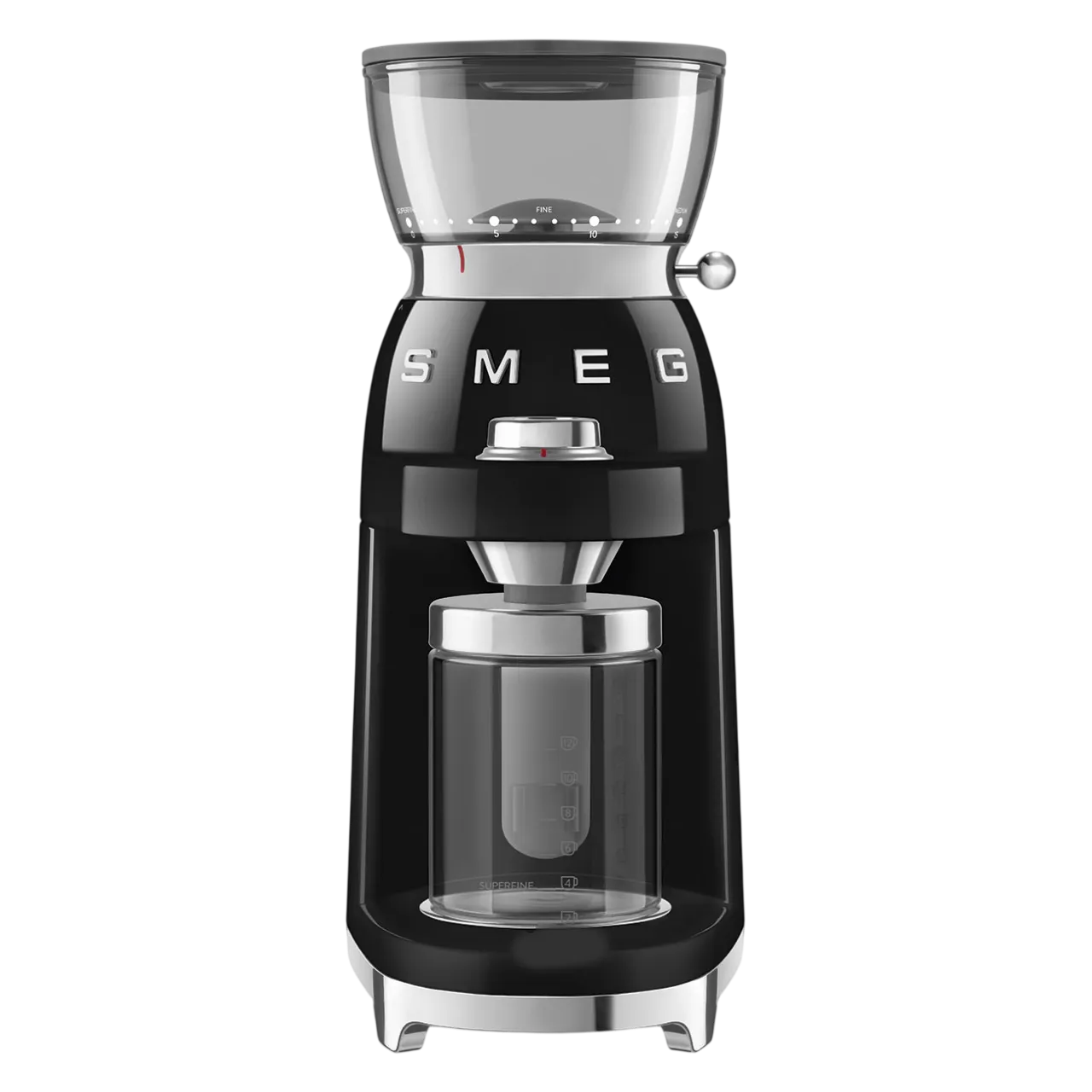 Кофемолка SMEG CGF03BLEU, пастельный чёрный
